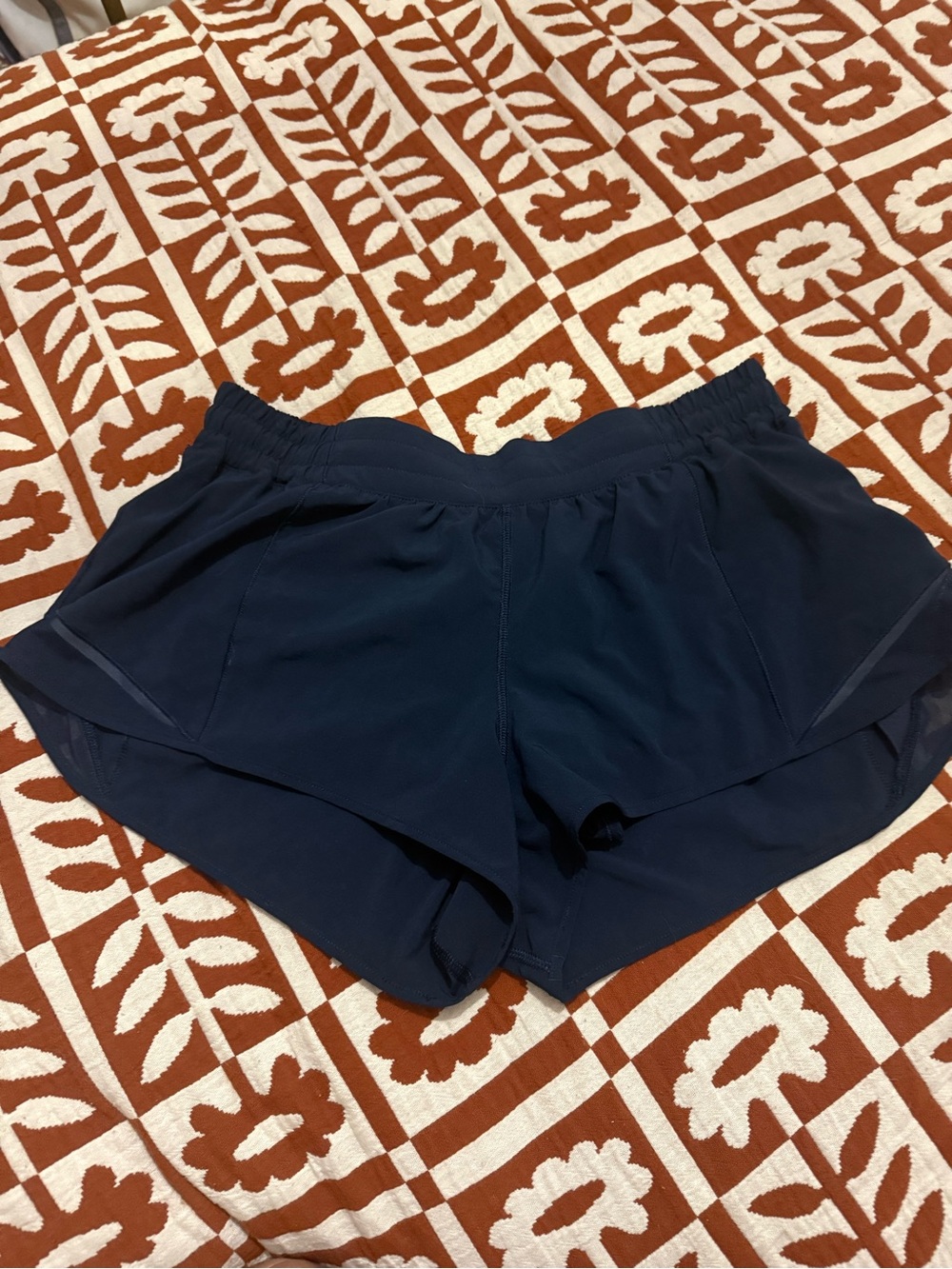 Lululemon Women's Navy Performance Running Shorts Size 12